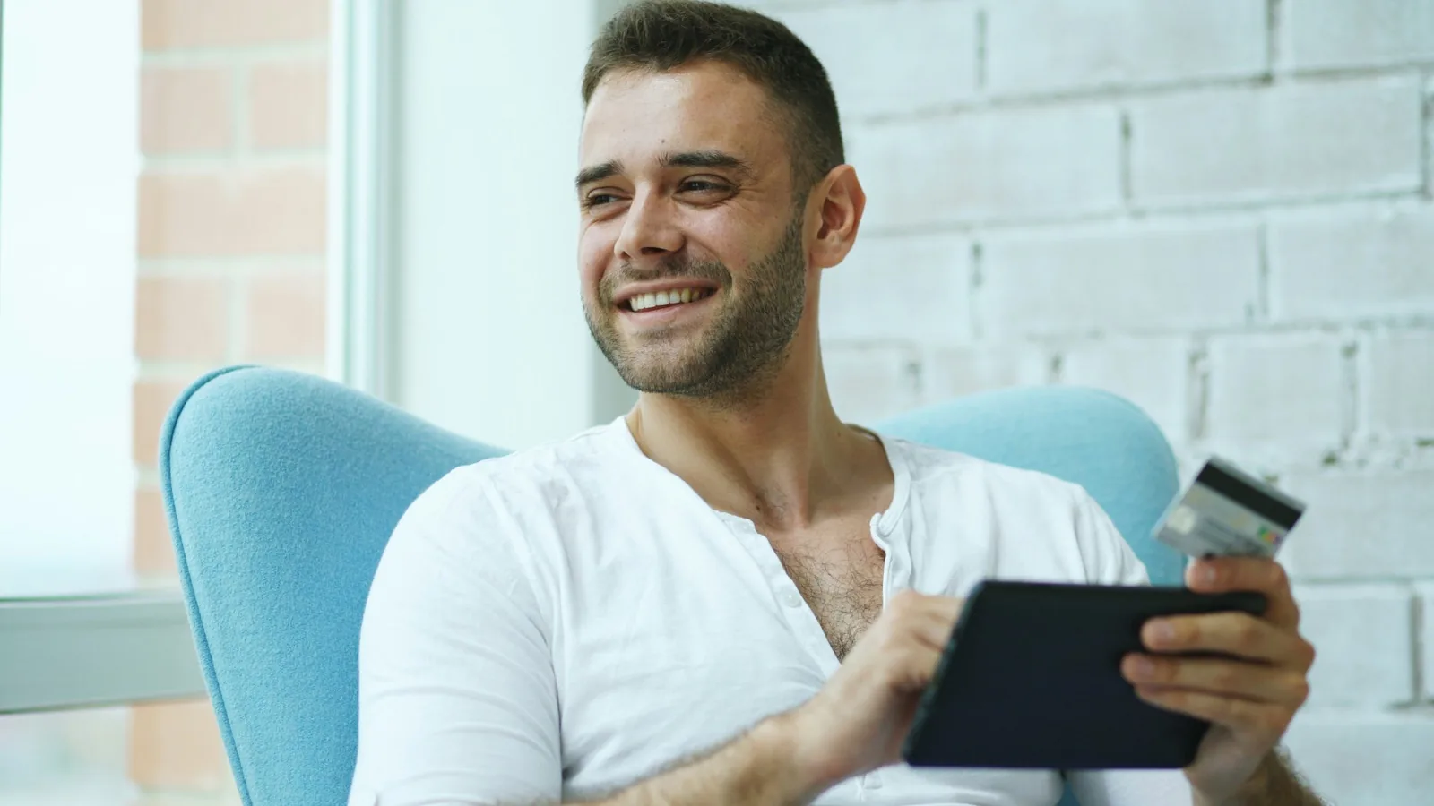 An affiliate receiving a digital payout